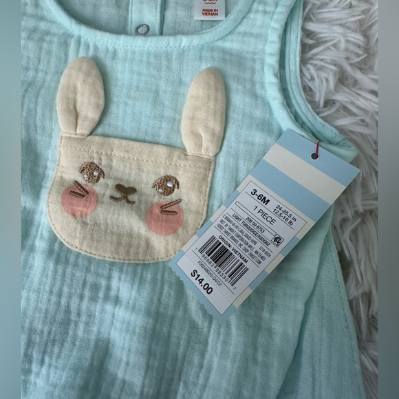 Baby Easter Bunny Onsie and Shirt/Skirt Outfit - Size 3 months 🐰 - Picture 2 of 4